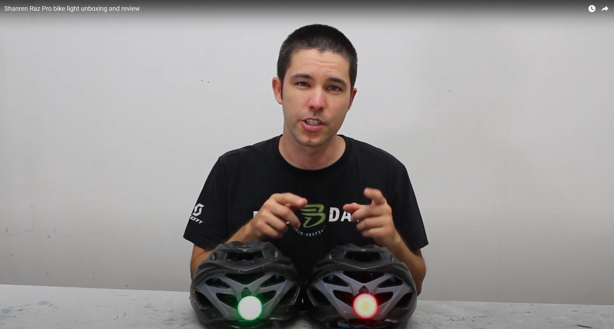 Shanren Raz Pro bike light unboxing and review