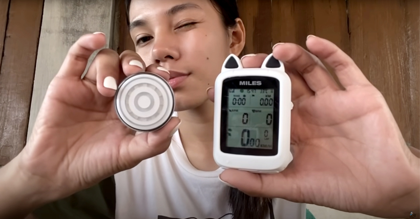 [Filipino] bibingka ride @ glorietta park | testing the unique Shanren Miles GPS Bike Computer